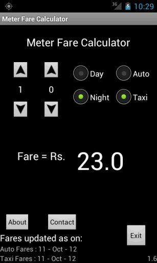 Mumbai Meter Fare Calculator截图2