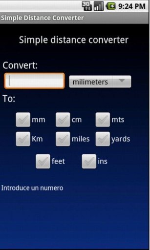 Simple Distance Converter截图1