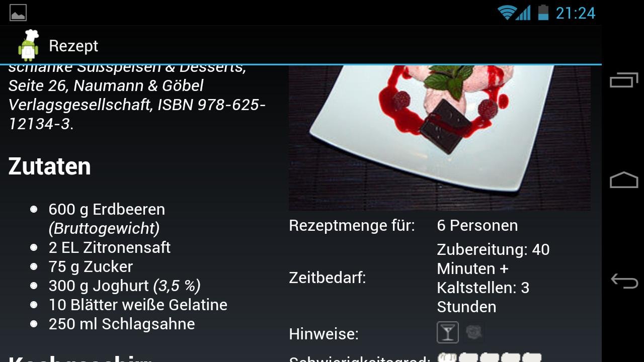 Koch Droid Rezepte截图6