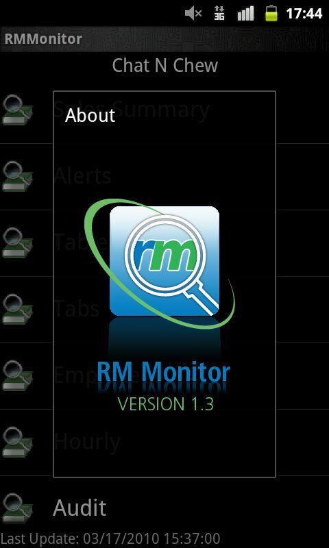 Restaurant Managers RM Monitor截图3