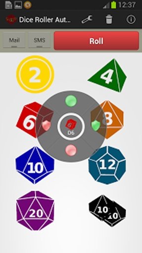 Dice Roller RPG Automails截图9