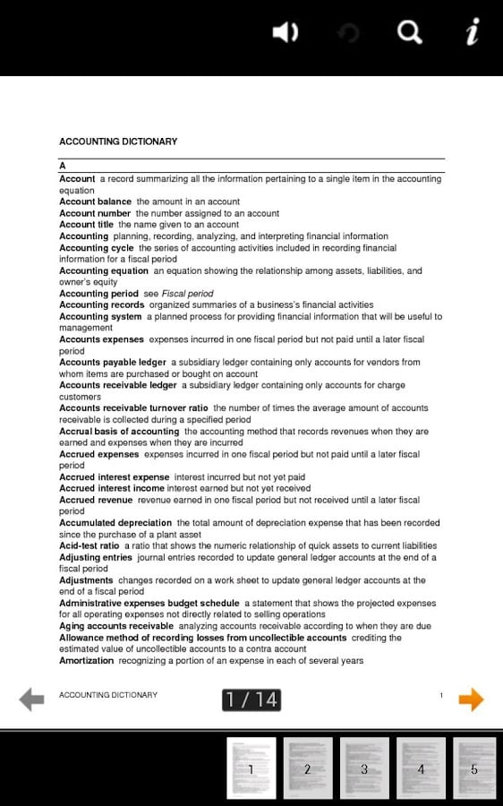 Accounting Dictionary截图1