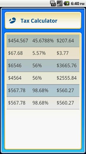 Easy Tax Calculator截图4