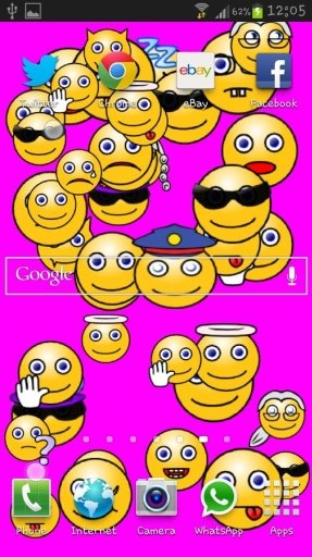 Smileys Attack Wallpaper Lite截图2