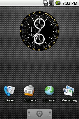 Tachymetre Clock Widget 2x2截图1