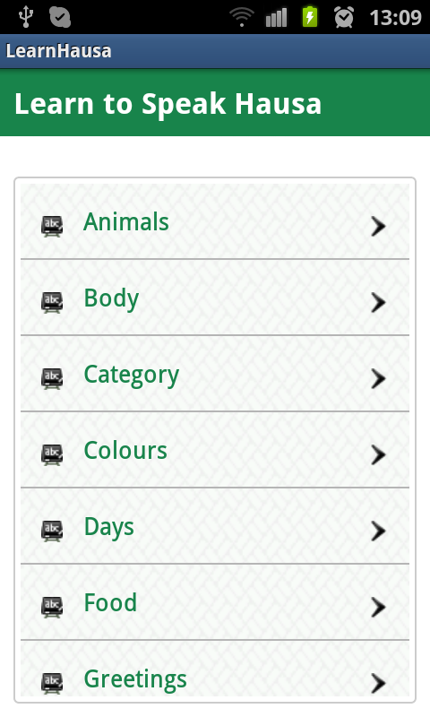 Learn Hausa截图1