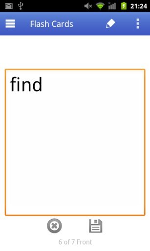 Android Flash Cards截图3