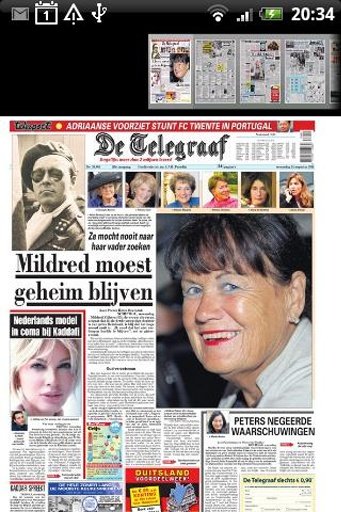 Telegraaf I app截图2