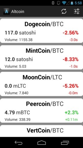 Altcoin截图1