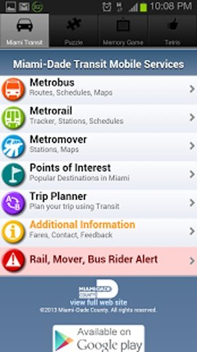 Miami-Dade Transit Tracker截图1