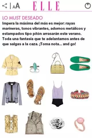 ELLE : Moda Belleza Tendencias截图6