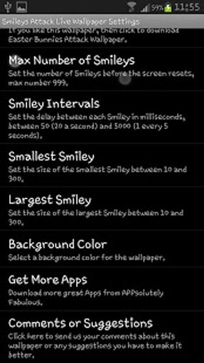 Smileys Attack Wallpaper Lite截图1