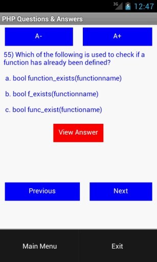 PHP Questions &amp; Answers截图2