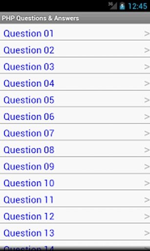 PHP Questions &amp; Answers截图3