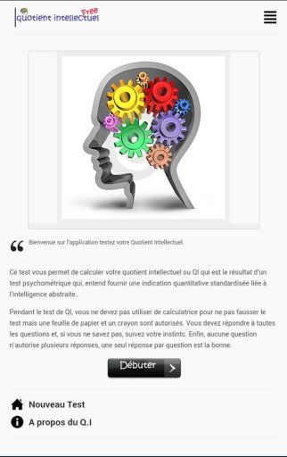 Testez votre Q.I (gratuit)截图1