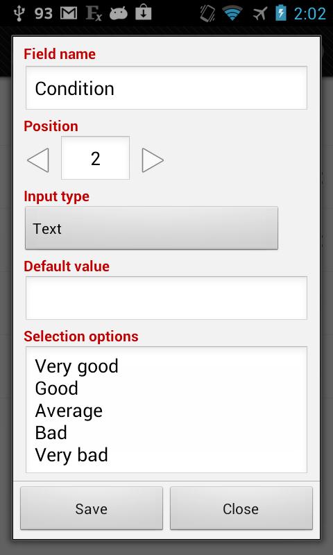 Spreadsheet &amp; Inventory Demo截图7