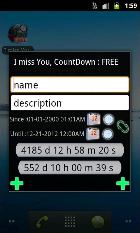 I miss You, CountDown : FREE截图5