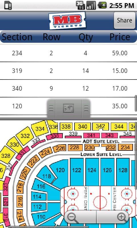 MB Tickets截图1