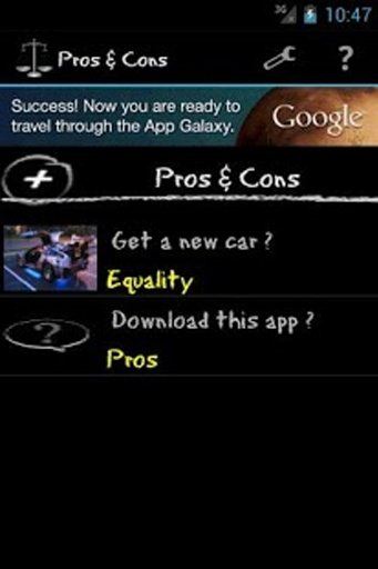 Pros &amp; Cons - Decision maker截图5