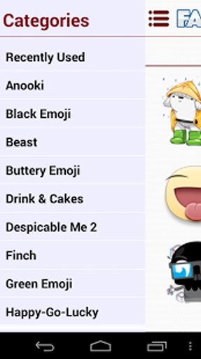 Fantastic Emoji Stickers截图2