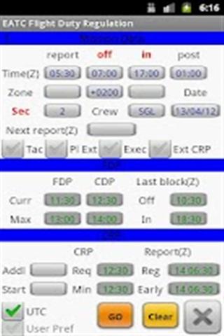 飞行关税条例 EATC Flight Duty Regulation截图3