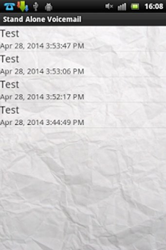 Voice Mail Stand Alone截图3