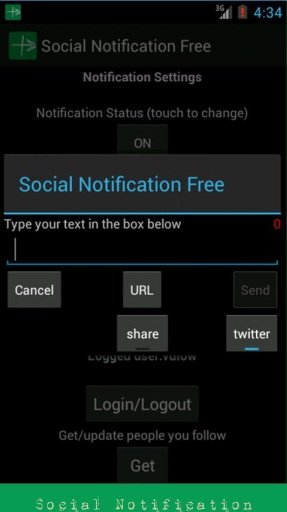 Social Notification Free截图3