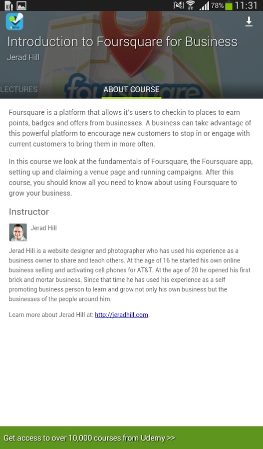 Foursquare Business Course截图10