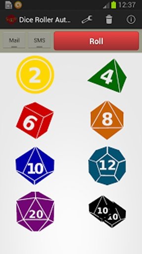 Dice Roller RPG Automails截图11