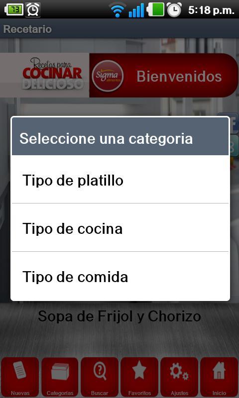Recetario Sigma截图3