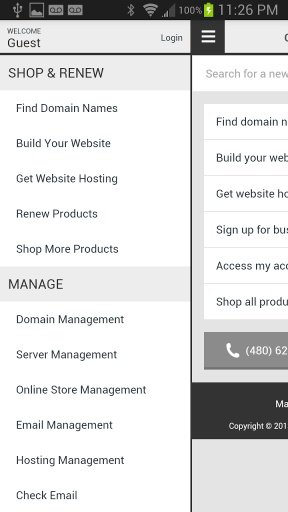 Domain Search and Web Hosting截图1