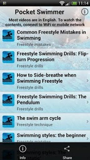 pocket swimmer截图2