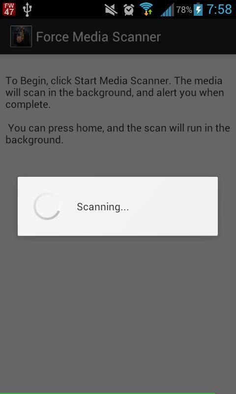 Force Media Scan截图2