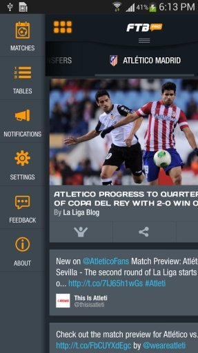 Atl&eacute;tico Madrid Pro截图4