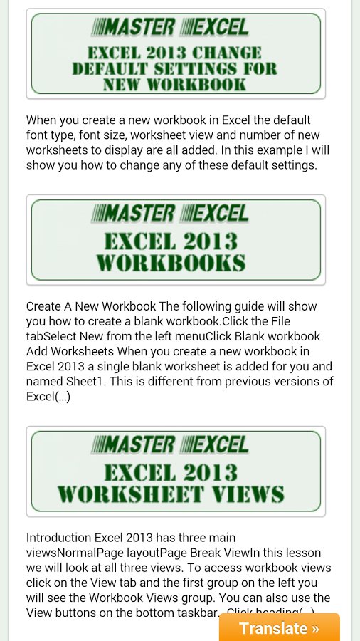 Master Excel截图5