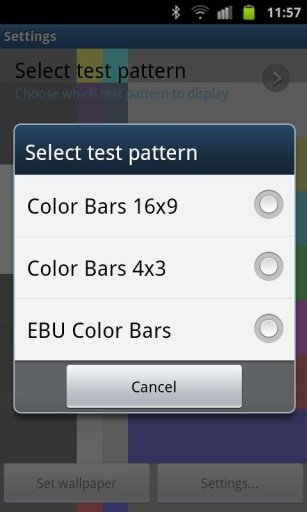TV Test Screen Live Wallpaper截图4