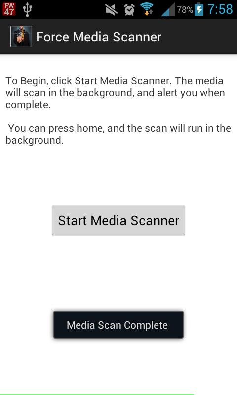 Force Media Scan截图4