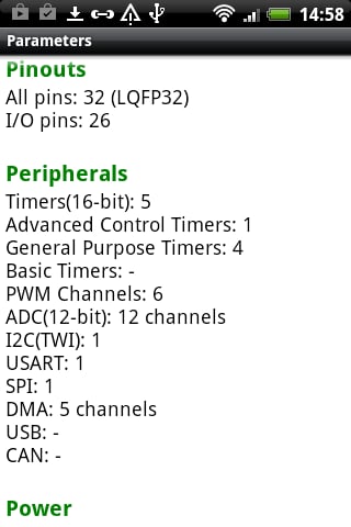 ARM STM32 Database截图6