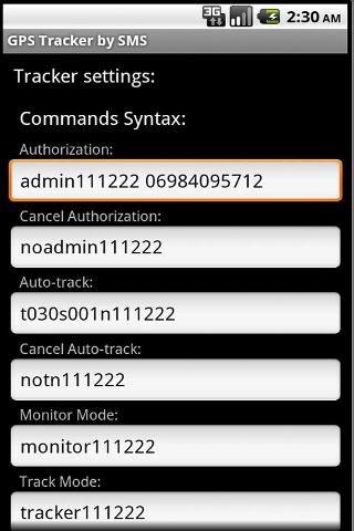 GPS Tracker by SMS - Free截图3