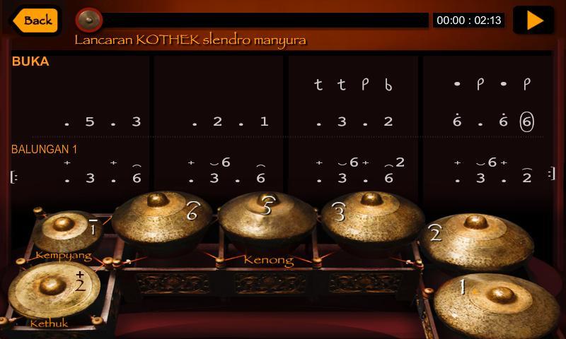 Virtual Javanese Gamelan截图7