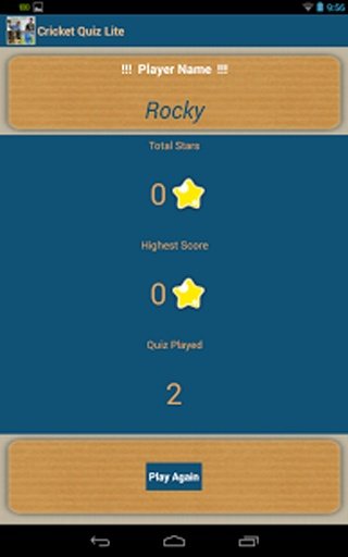 Cricket Quiz Lite截图1