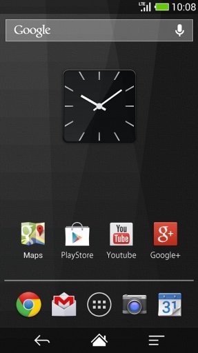 Square glass clock -Me Clock截图3