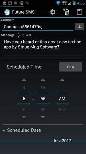 Future SMS Text Scheduler截图10