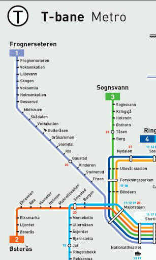 Oslo Metro (Free)截图3