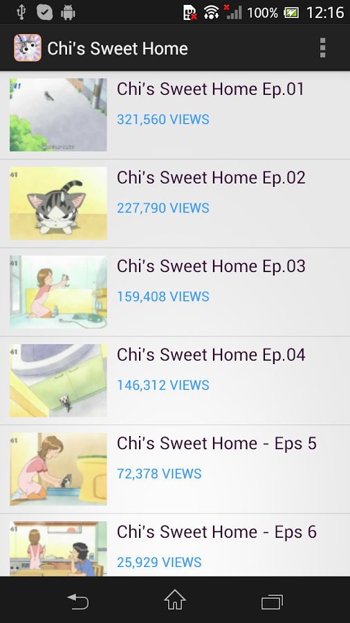 Chi's Sweet Home动画片截图1