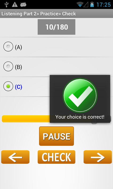 TOEIC Listening Part 2截图3