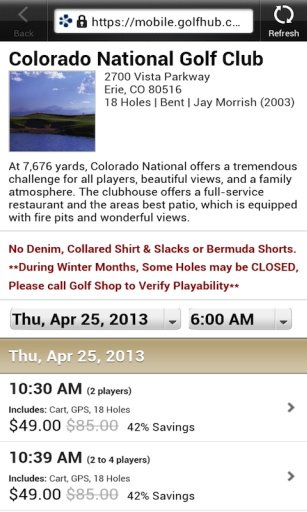 Colorado National Golf Club截图2