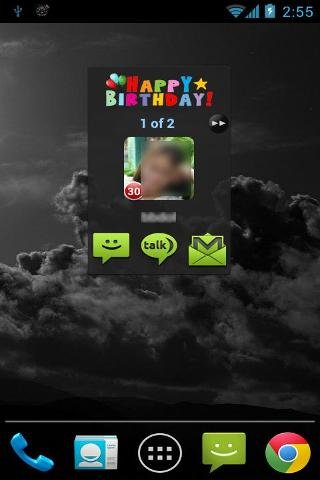 DroidGOX Widget: Birthday截图4