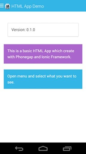 HTML App Demo截图5