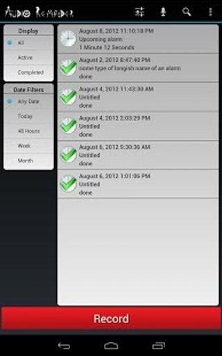 Audio Reminder截图5